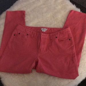 Vineyard Vines Coral Colored Jeans